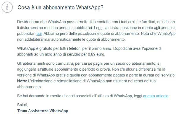 FAQ WhatsApp